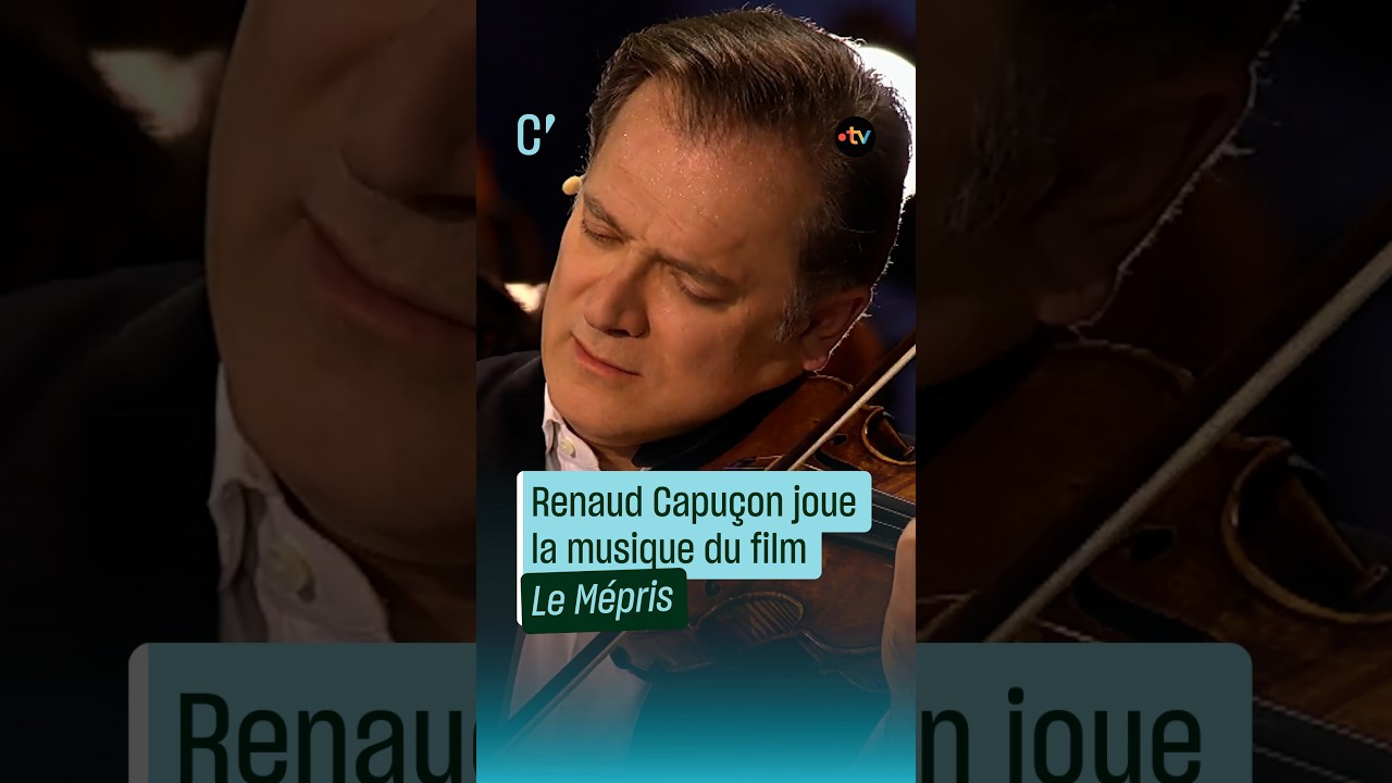 Miniature de la vidéo Renaud Capuçon joue la musique du film « Le Mépris » - Culture Prime du film Renaud Capuçon aux Chorégies d'Orange