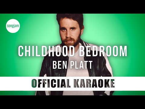 Ben Platt - childhood bedroom (Official Karaoke Instrumental) | SongJam