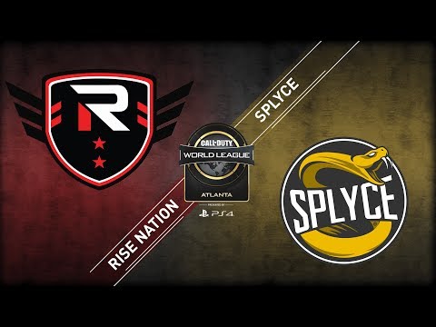 Rise Nation vs Splyce | CWL Atlanta Open 2018 | Alpha Stream | Day 1