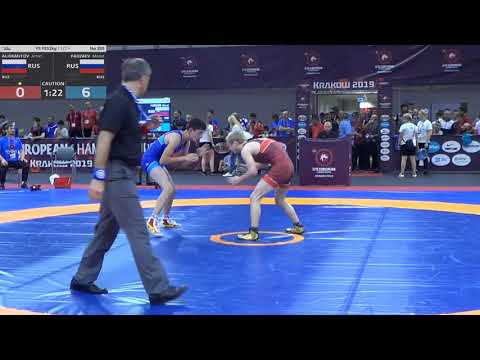 U15 European Championships 2019 1/2 Fadzaev Marat (RUS) - Aliskantov Amin (RUS)