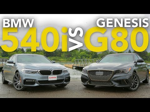 2017 BMW 540i vs Genesis G80 Sport Luxury Sedan Comparison