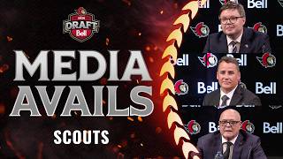 Don Boyd, Beau Moyer, Anders Östberg NHL Draft Media