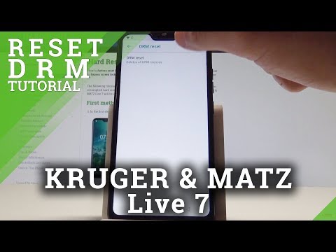 How to Delete DRM Data in KRUGER & MATZ Live 7 - Reset DRM Licences