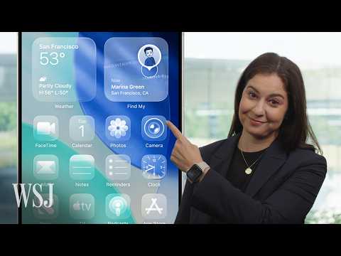 iOS 26 Features: Apple’s Liquid Glass, Visual Intelligence and More | WSJ