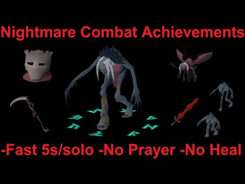 (Combat Achievements) All Nightmare Grandmaster Tasks
