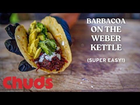 Barbacoa Tacos On The Weber Kettle! | Chuds BBQ