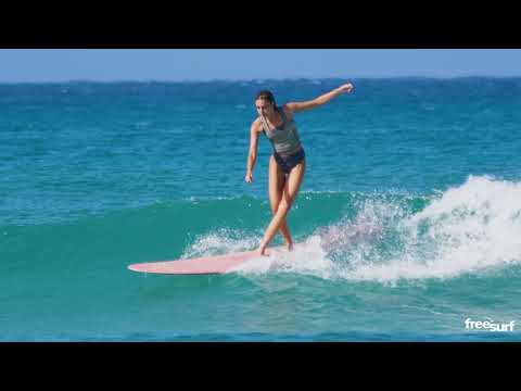 Longboard / Natalia Smith Cross-Stepping at Queen's - Freesurf Magazine