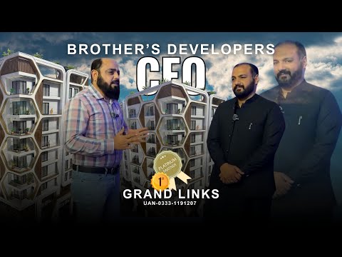 Thumbnail for EXCLUSIVE INTERVIEW WITH CEO BROTHERS DEVELOPERS MR. SH. SALMAN ONLY AT GRAND LINKS PLATFORM by mr sh