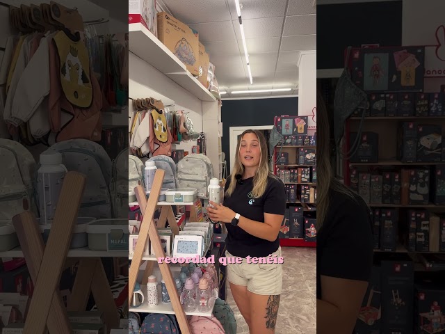 Vídeo relacionado con Little Dutch Mochila mochila infantil para niños guardería con correa de pecho azul, S