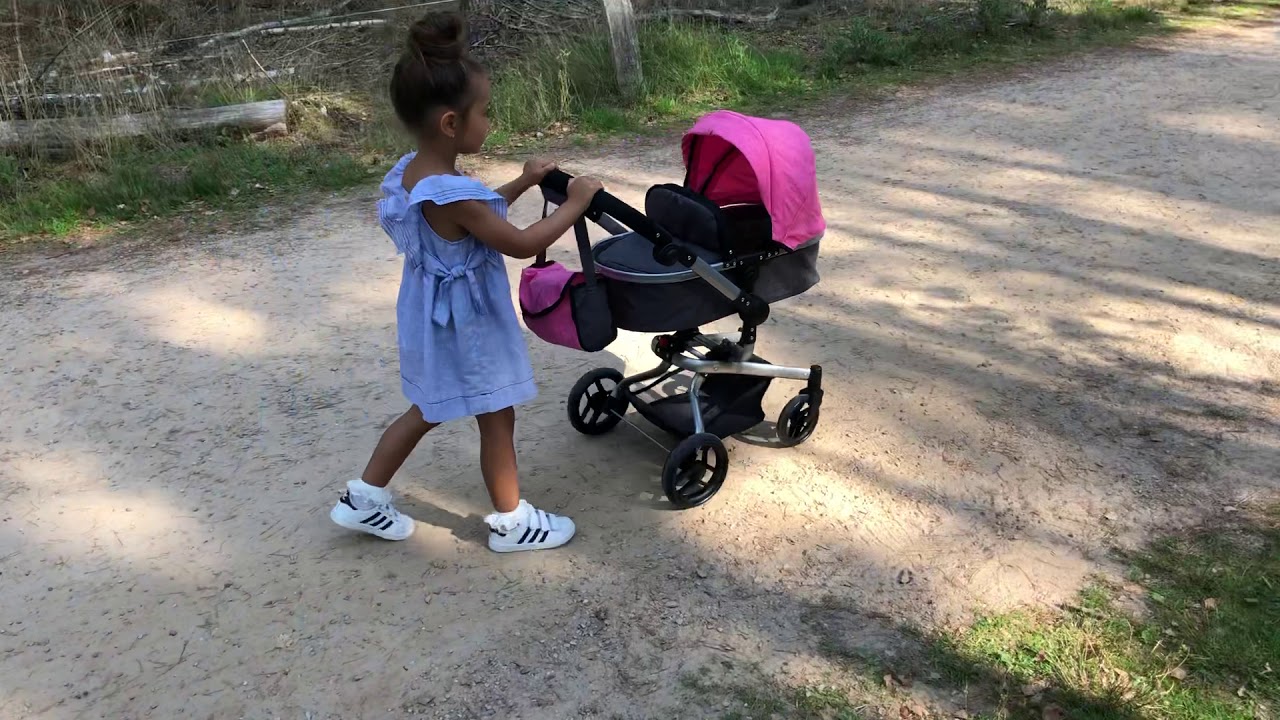 Bandits and Angels - poppenwagen - Classic Angel 2in1 roze