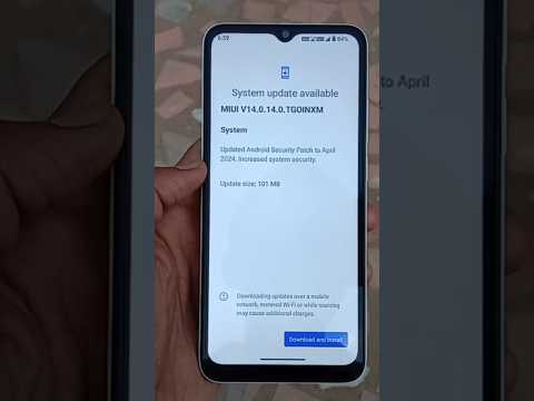 redmi a2 update #viral #shorts #maheshjat