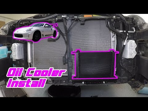 Oil Cooler Install - Detailed Walkthrough on a 370Z
