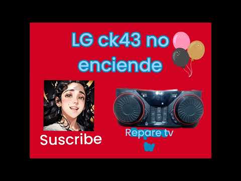 LG ck43 no enciende