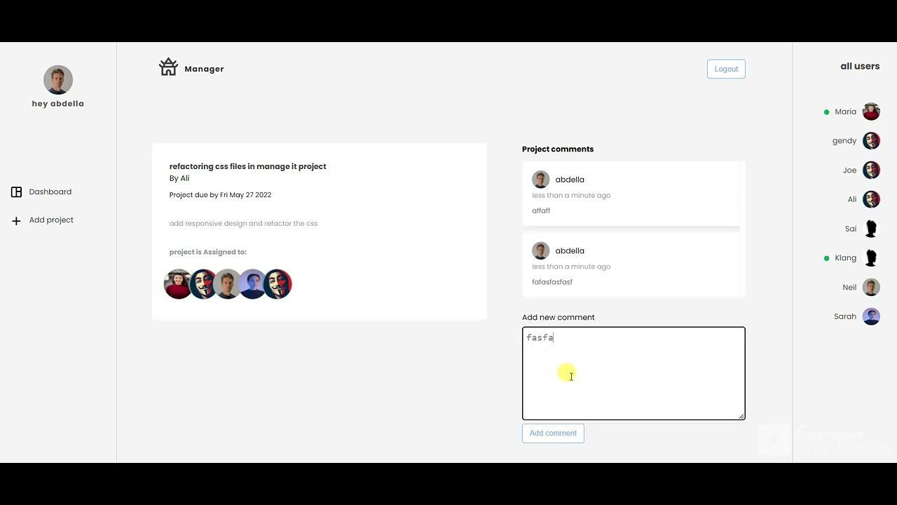 react project management app [Net Ninja]