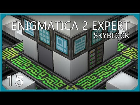 Enigmatica 2 Expert Skyblock EP15  Mekanism D T Fuel Automation