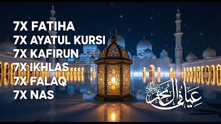 Download lagu 7X FATIHA 7X AYATUL KURSI 7X KAFIRUN 7X IKHLAS 7X FALAQ 7X NAS mp3