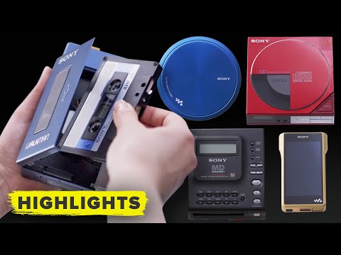 Watch the Evolution of the Sony Walkman! (1979 - 2022)