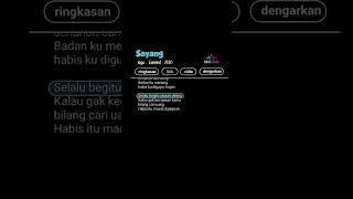 Download lagu AKU KECAPEAN SEHARIAN CARI UANG || Lagu Viral Tiktok #liriklagu #lyrics #shorts mp3