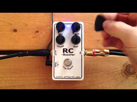 5 Minutes with the Xotic Effects RC Booster - Pedal Demo