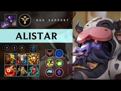 Alistar Support vs Braum - EUW Grandmaster Patch 26.02