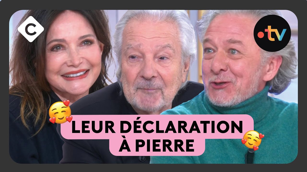 Nicolas Briançon & Évelyne Bouix sont fous de Pierre Arditi !