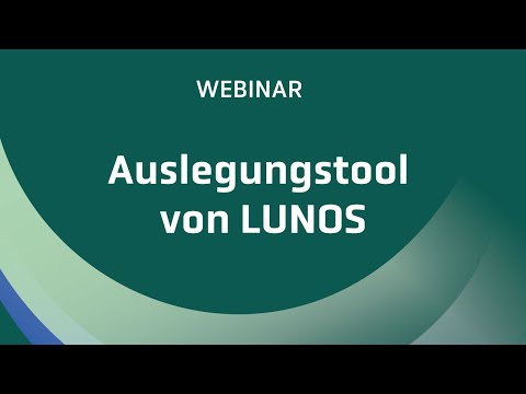 Auslegungstool von LUNOS