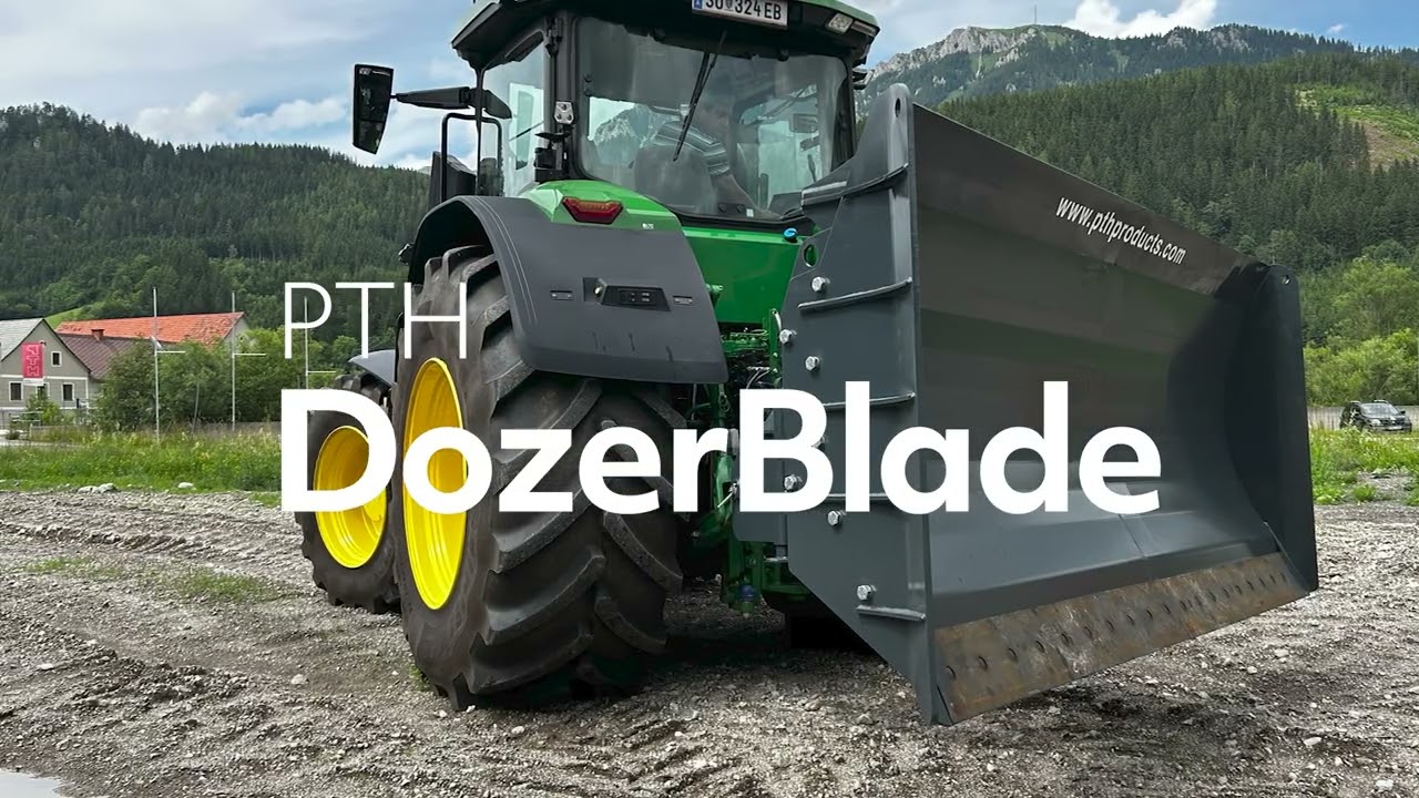 PTH DozerBlade - Machen Sie Ihren Traktor zur Schubraupe !