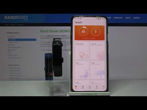 HARD RESET HONOR Band 5 – Erase Storage / Wipe Data