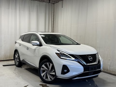 2020 Nissan Murano AWD SL in White for sale at Park Mazda in Sherwood Park, AB