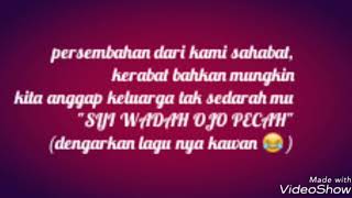 Download lagu Siji wadah ojo pecah mp3