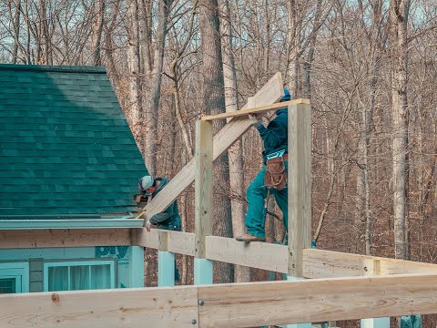 Sunroom Project Update: Roof and Railings Installation in Bel Air, MD!