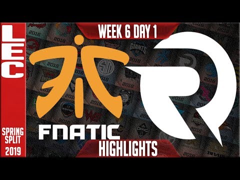FNC vs OG Highlighhts | LEC Spring 2019 Week 6 Day 1 | Fnatic vs Origin