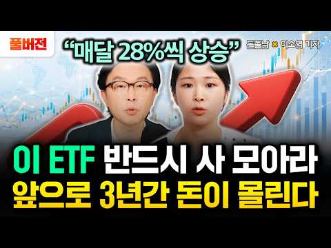 "매달 28%씩 상승한다" 이 ETF 반드시 사 모으세요. 앞으로 3년간 돈이 몰립니다 | 이소영 기자 풀버전 #돈쭐남 #김경필