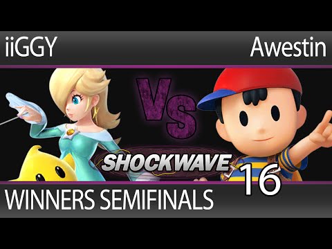 SW16 Smash 4 - iiGGY (Rosalina) vs Awestin (Ness) - Winners Semifinals