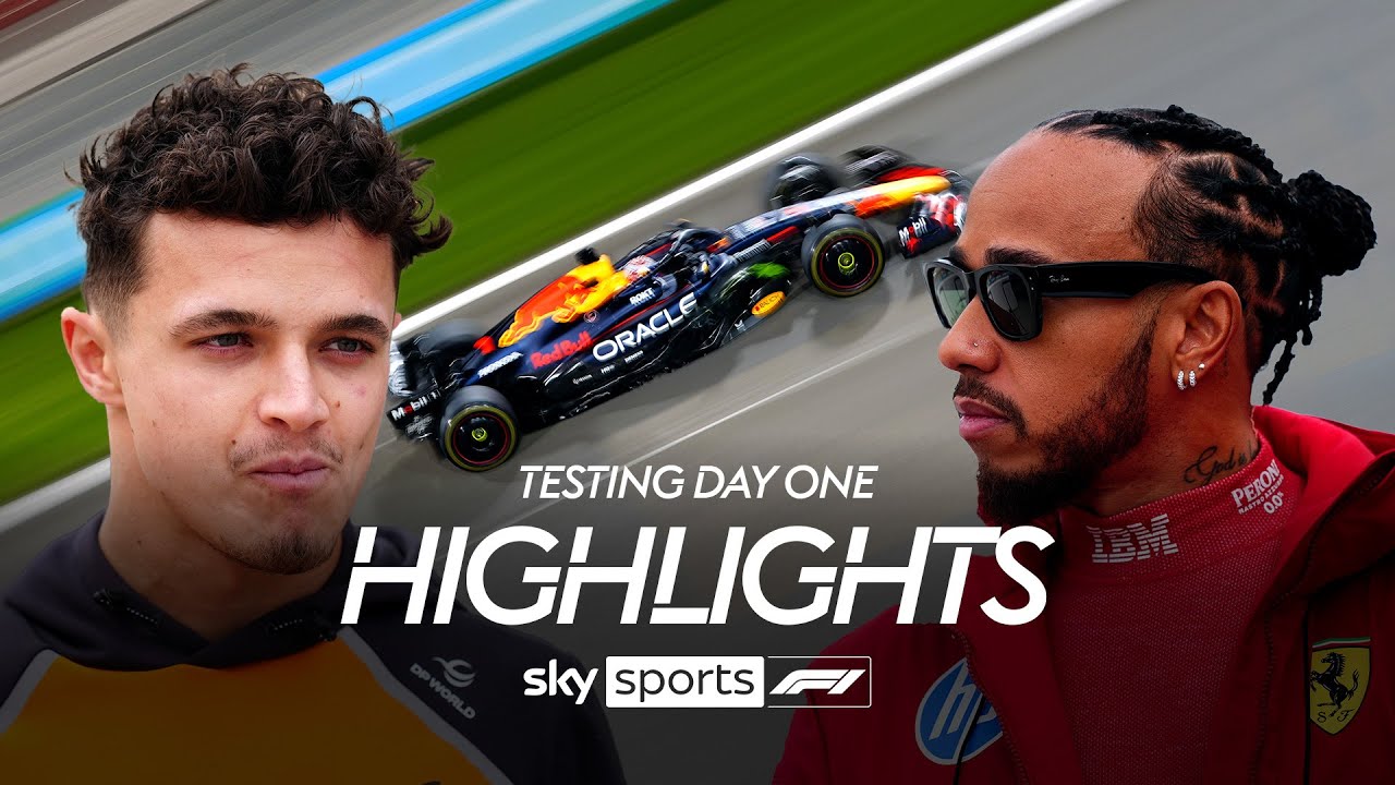 Who looks FAST in F1 this year? 👀 2025 Testing Day One Highlights