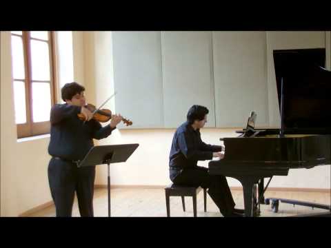 Sonata para Violín y Piano  No.5  L. Van Beethoven  Dúo Flores & Macías
