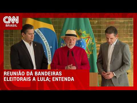 Reunião de Lula com Alcolumbre e Hugo dá bandeiras eleitorais ao PT; veja análise | CNN PRIME TIME