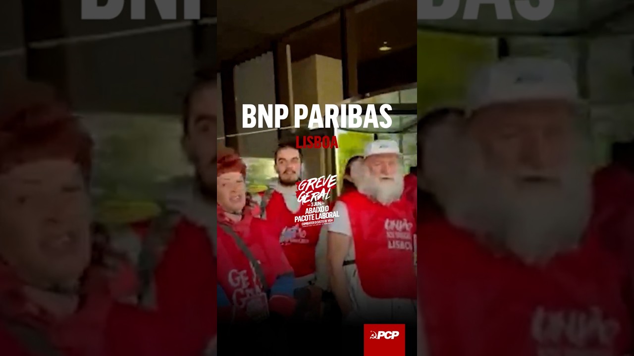 Greve no BNP Paribas- Lisboa