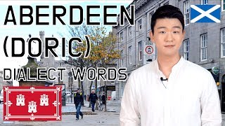 Aberdeen(Doric) Dialect Words