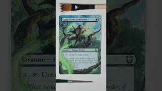 Magus of The Candelabra Extended Art MTG Alter
