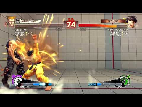 SSF4 AE 2012: ACE E I RI N (Guile) vs NEO TheOldType (Makoto) - 2