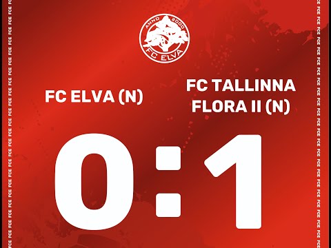 1. voor 2019: FC Elva (N) - Tallinna FC Flora II (N) 0:1 (0:1)