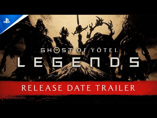 Titulný obrázok Youtube videa s názvom Ghost of Yōtei Legends - Release Date Trailer | PS5 Games