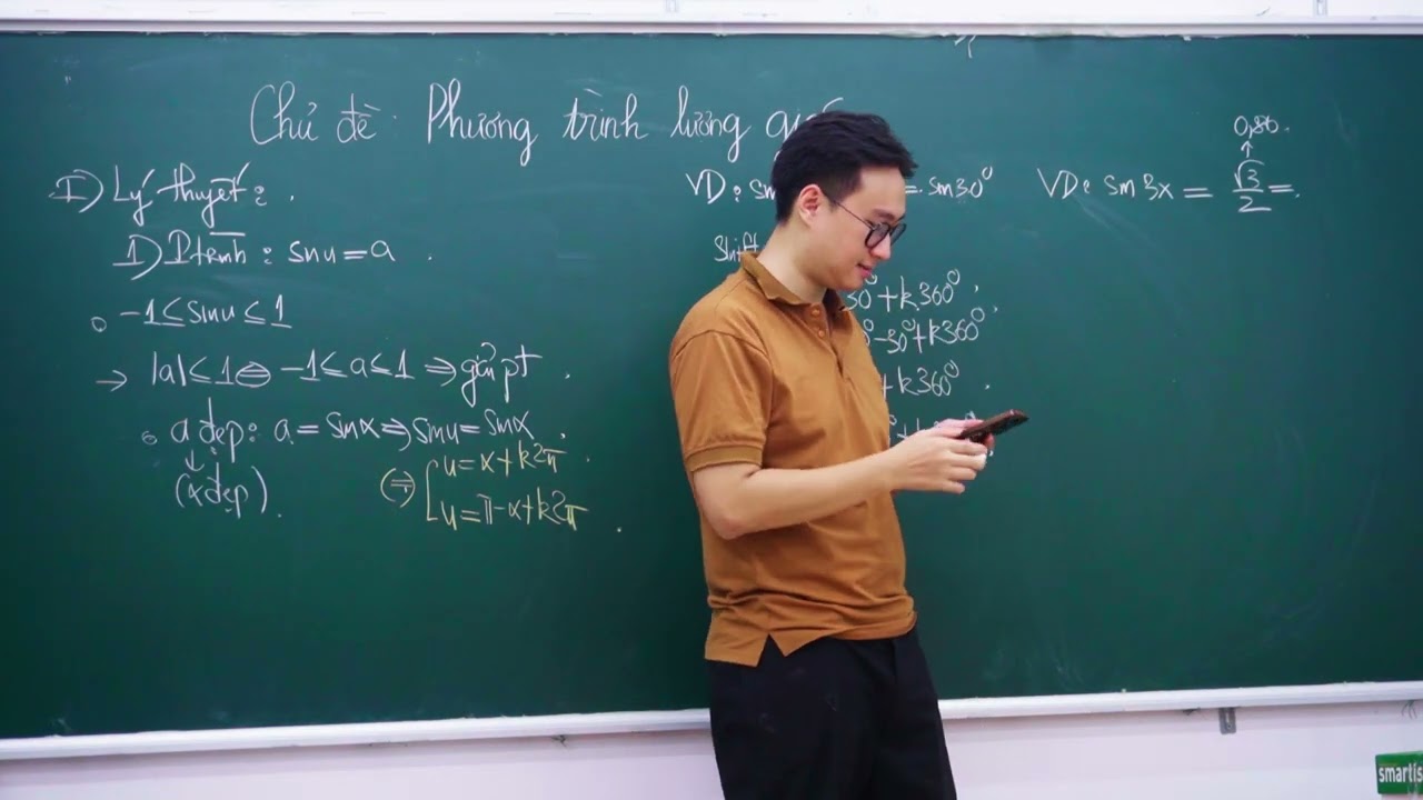 PHƯƠNG TRÌNH LƯỢNG GIÁC CƠ BẢN (BUỔI 1)