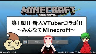 【マイクラ】第１回 新人VTuberコラボ生放送!!【コラボ】