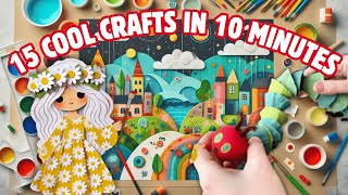 👉 15 Easy Crafts for Kids! Fun & Creative DIYs | Smart Start with Miss Daisy 🎨✨