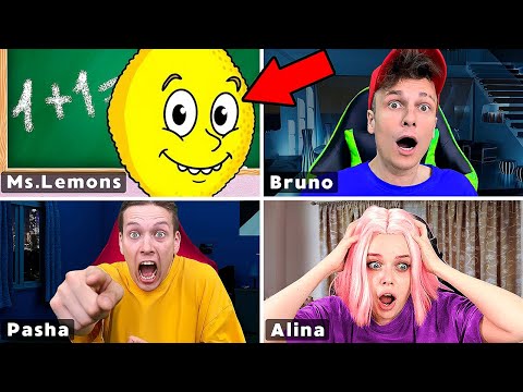 MRS. LEMON is our teacher in online school! Ms.LemonS IN REAL LIFE