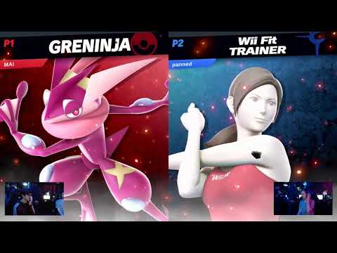 PCGA Ultimate Weekly #24 - Pannedbacon (Wii Fit Trainer) VS Chaler (Greninja) - Winners Round 1
