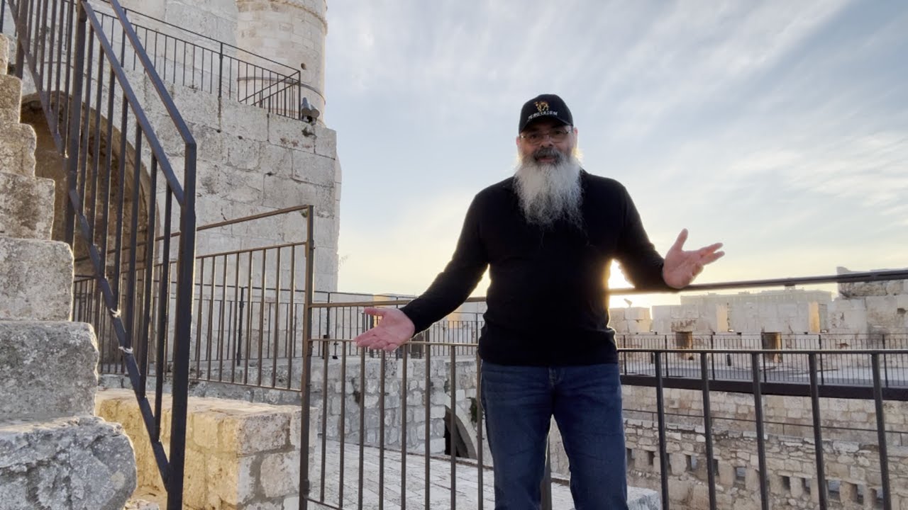 DAVID'S TOWER has a WONDERFUL VIEW