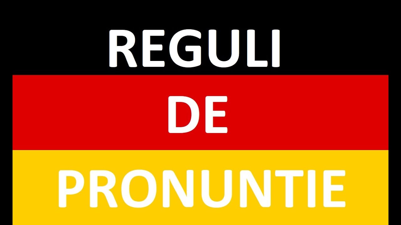 Watch Reguli De Pronuntie In Germana Now Invata Germana | REGULI DE PRONUNTIE